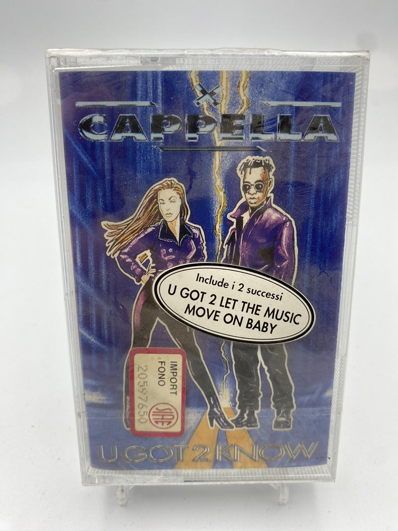 MUSICASSETTA Tape SS Cappella – U Got 2 Know Elettronica Pop 1994