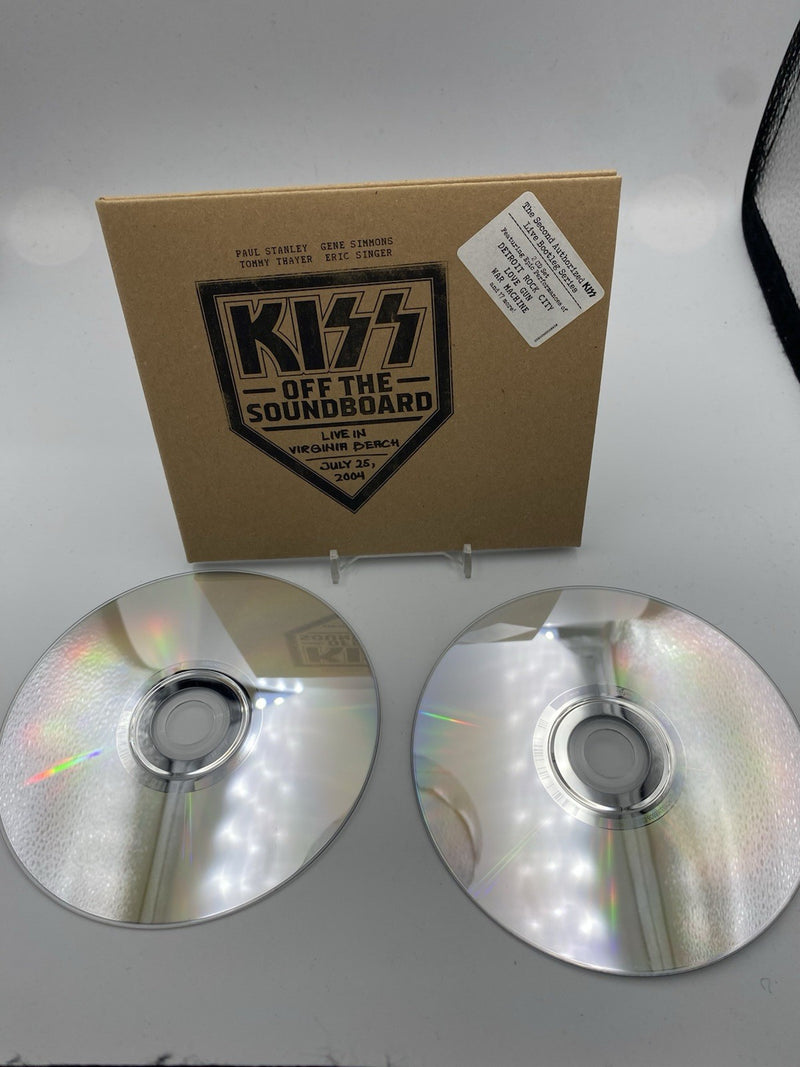 CD Kiss Off the Soundboard 2004 Live in  Virgina Beach x2 Cd