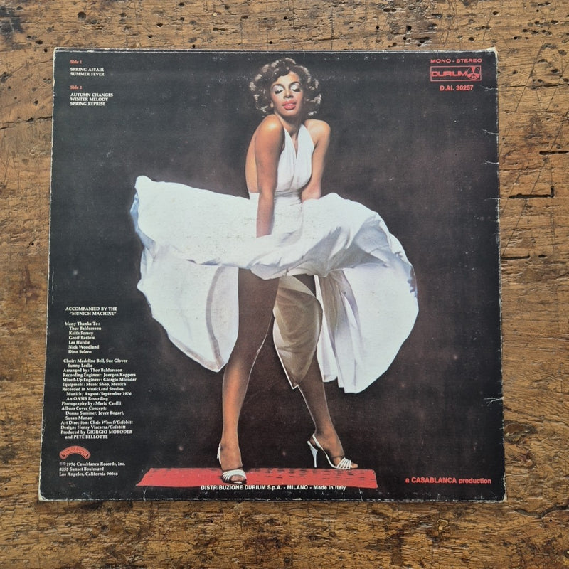 LP Donna Summer - Fuor Seasons Of Love D.AI. 30257 Funk Soul Disco 1976 Pop
