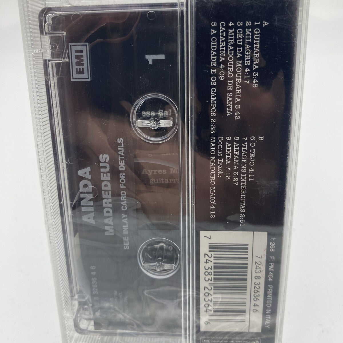 MUSICASSETTA Tape SS Madredeus – Ainda Pop 1995