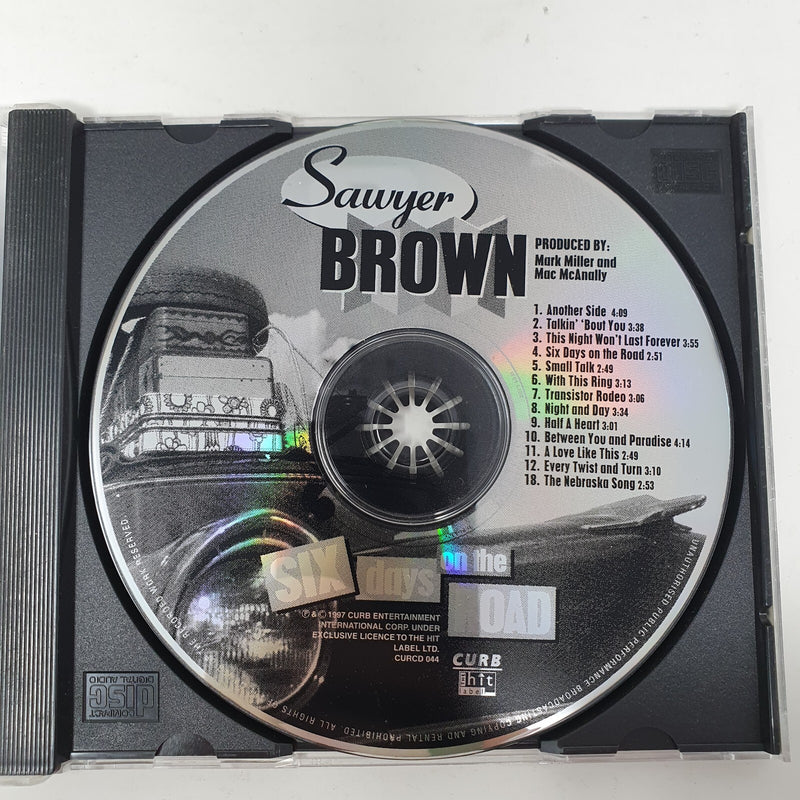 CD Sawyer Brown – Six Days On The Road Curb Records – CURCD 044
