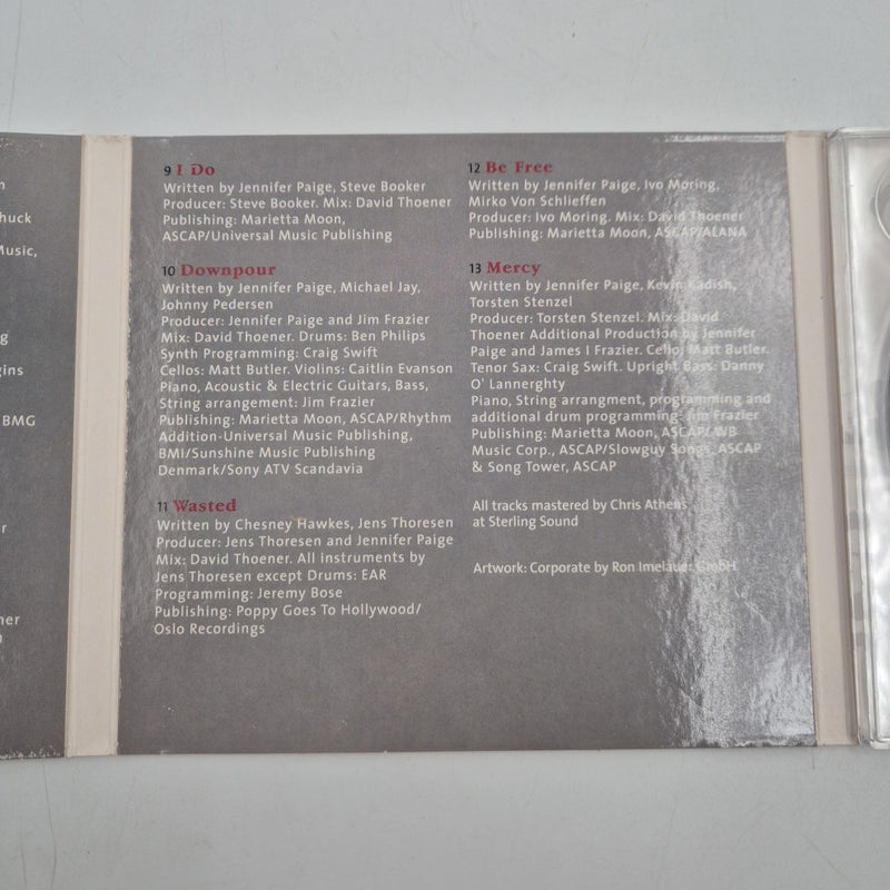 CD JENNIFER PAGE - Best Kept Secret CARSH220 Glor Sonoexperts Feel The Love