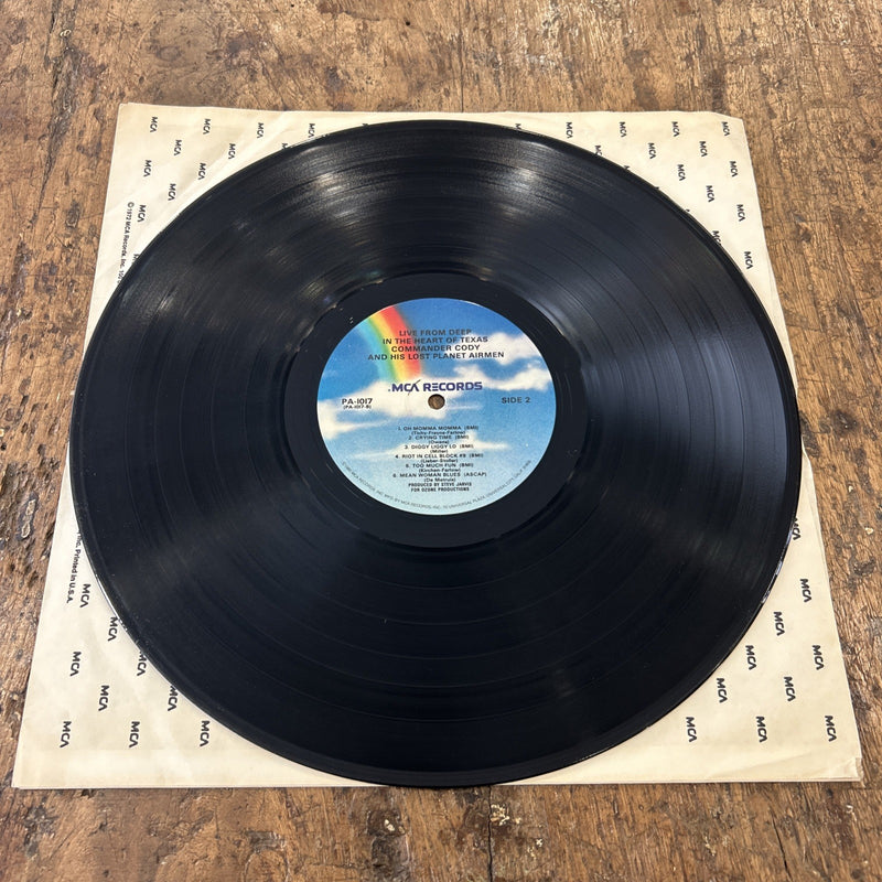 LP Commander Cody - Live From Deep In The Heart Of Texas PAS1017 USA Rock Folk