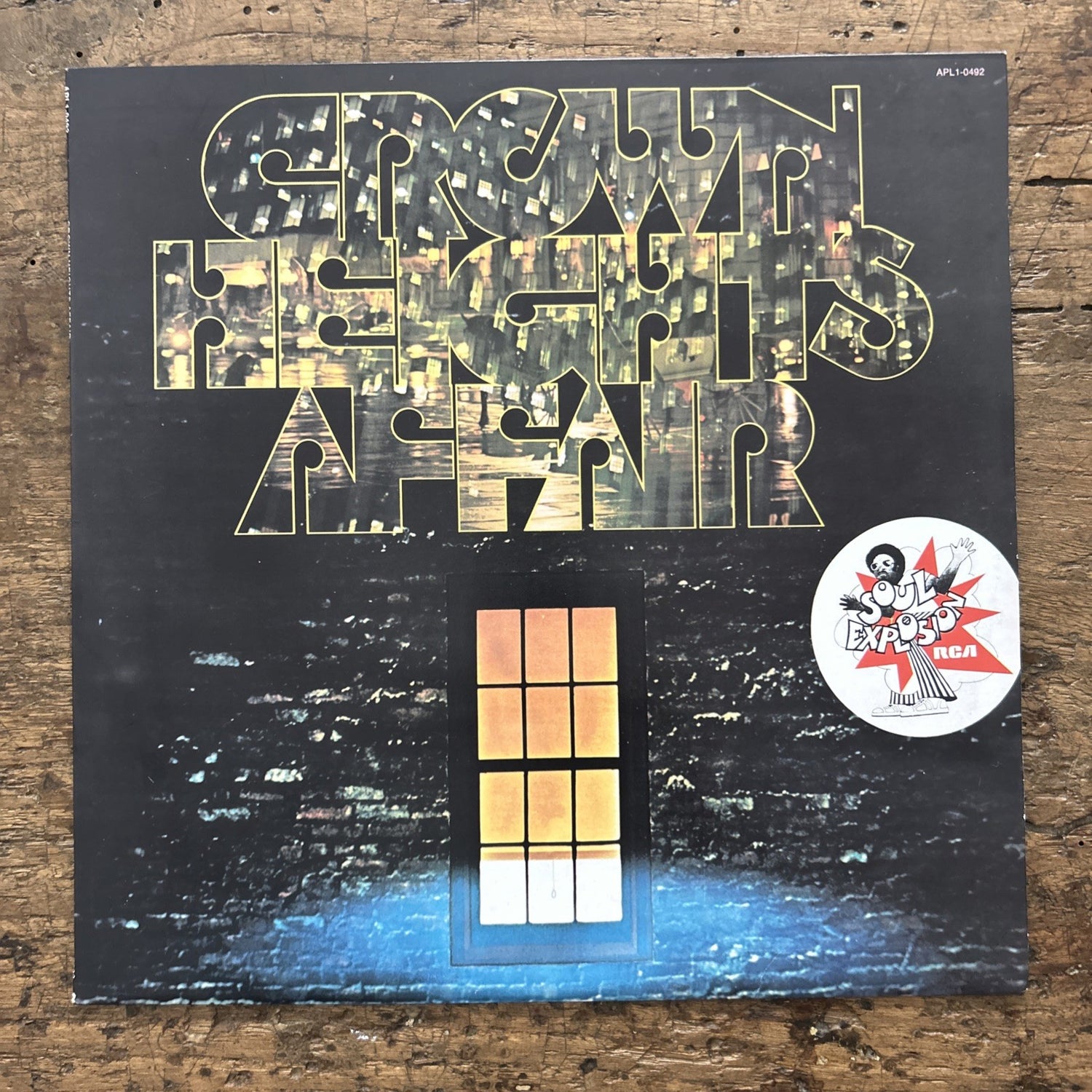 LP Crown Height Affair APL 1 0492 Prima Stampa 1975 Funk Soul Disco Vinile