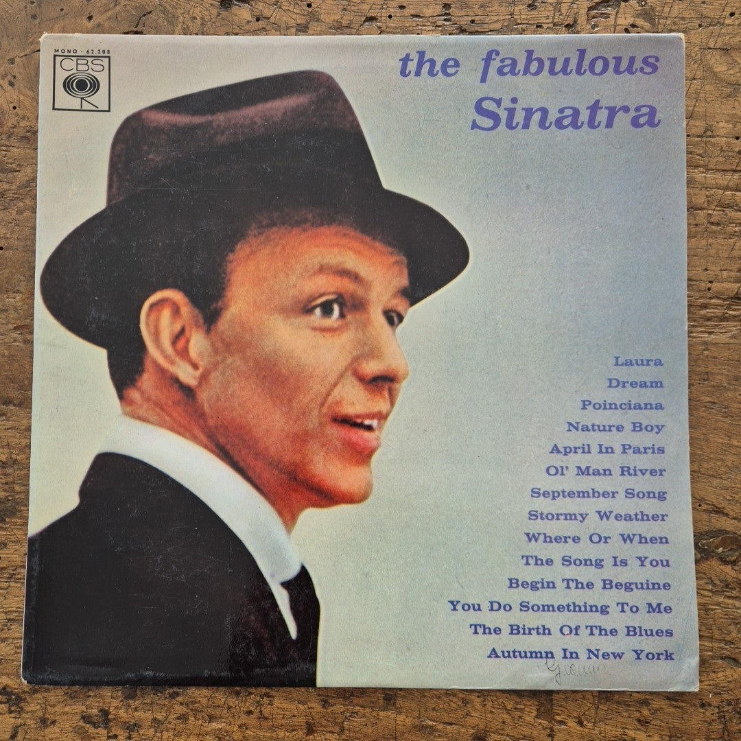 LP Frank Sinatra - The Fabulous Sinatra CBS 62.208 Jazz Big Band Vinile 12