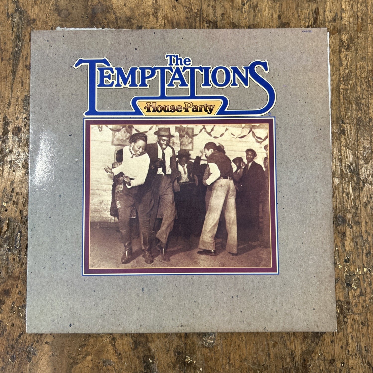 LP The Temptations - House Party TSM ST 60119 Italy 1975 Funk Soul Disco Vinile