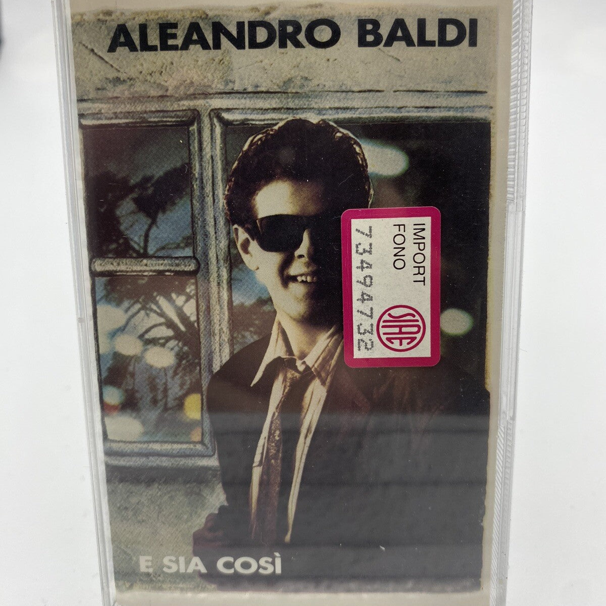 MUSICASSETTA Tape SS Aleandro Baldi E Sia Così Italy