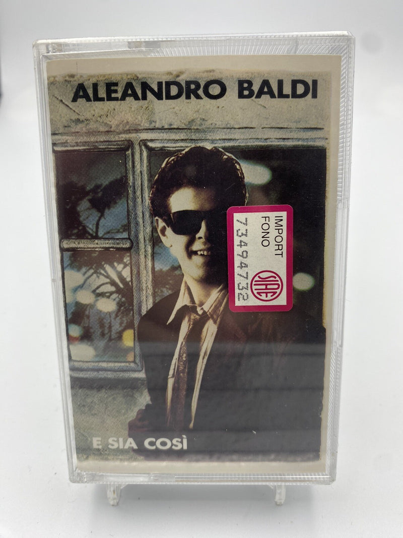 MUSICASSETTA Tape SS Aleandro Baldi E Sia Così Italy