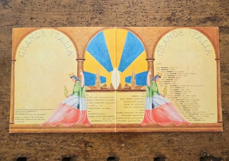 LP Various - Grande Italia 3C 154 - 18070 Made In Italy Italian Rock Guccini