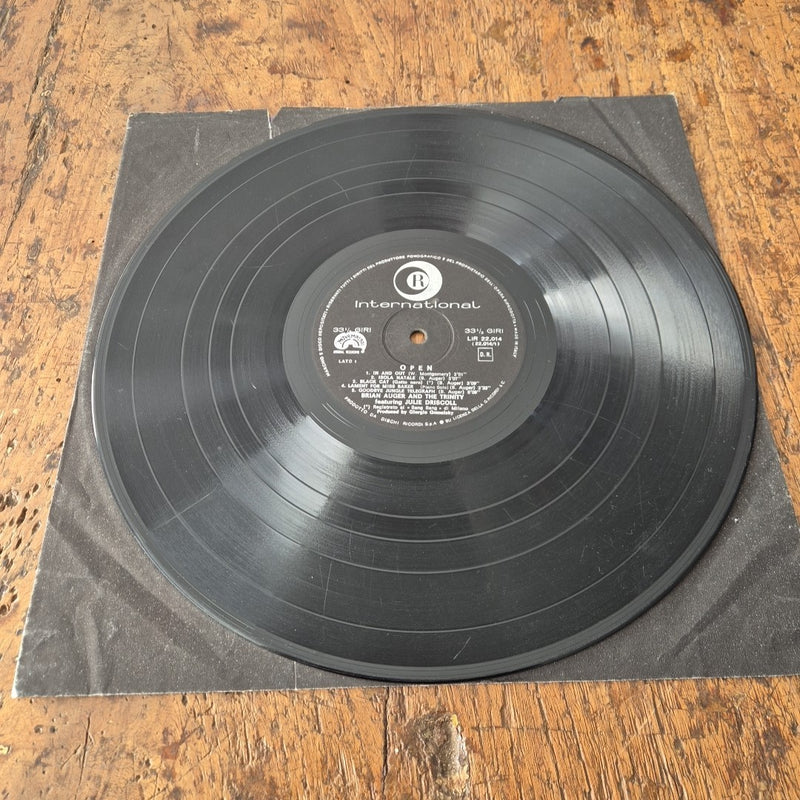 LP Brian Auger And The Trinity Julie Driscoll - Open LIR 22.014 Psichedelica