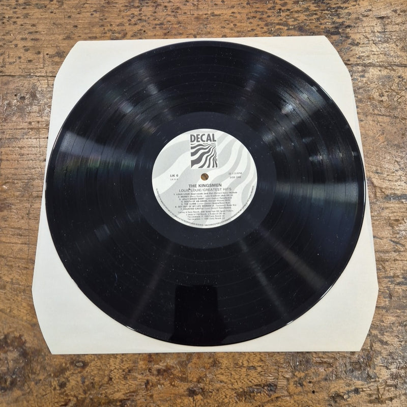 LP The Kingsman - Louie Louie / Greatest Hits LIK 6 Musica Rock Vinile