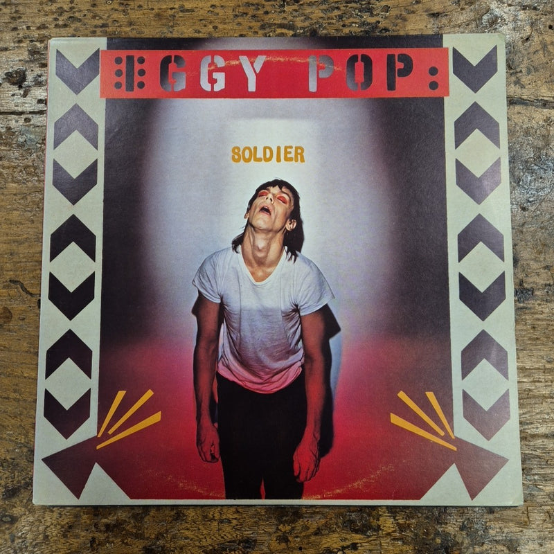 LP Iggy Pop - Soldier ARS 39003 Made In Italy 1980 Musica New Wave Vinile