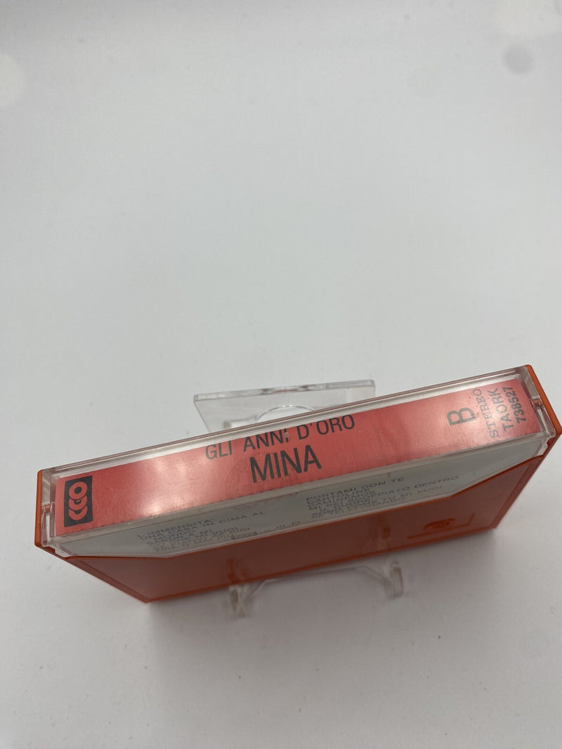 MUSICASSETTA Tape VG X 3 CASSETTE Mina – Gli Anni D'Oro ITALIANA italy 1986