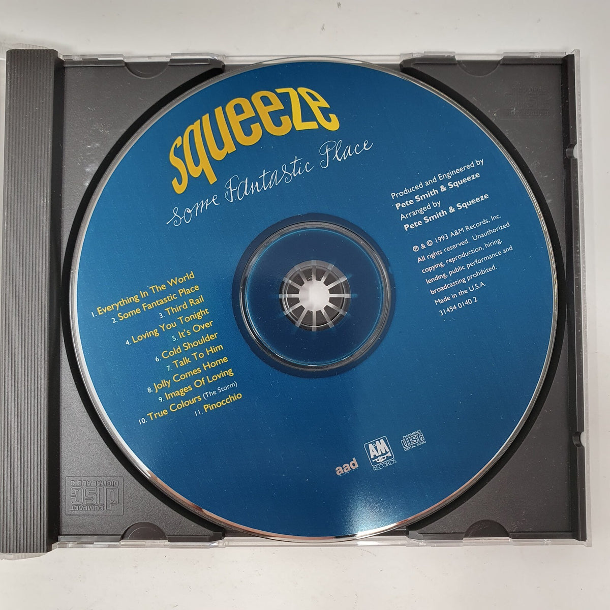 CD Squeeze – Some Fantastic Place A&M Records – 540 140-2