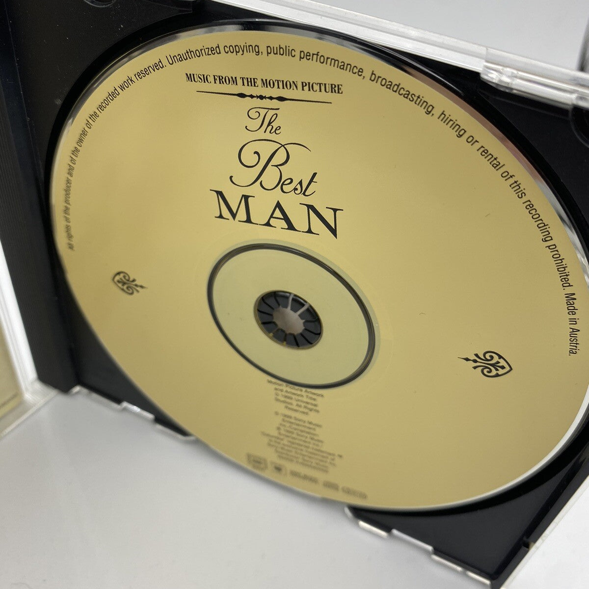 CD The Best Man - Music From The Motion Picture Various Hip Hop Funk