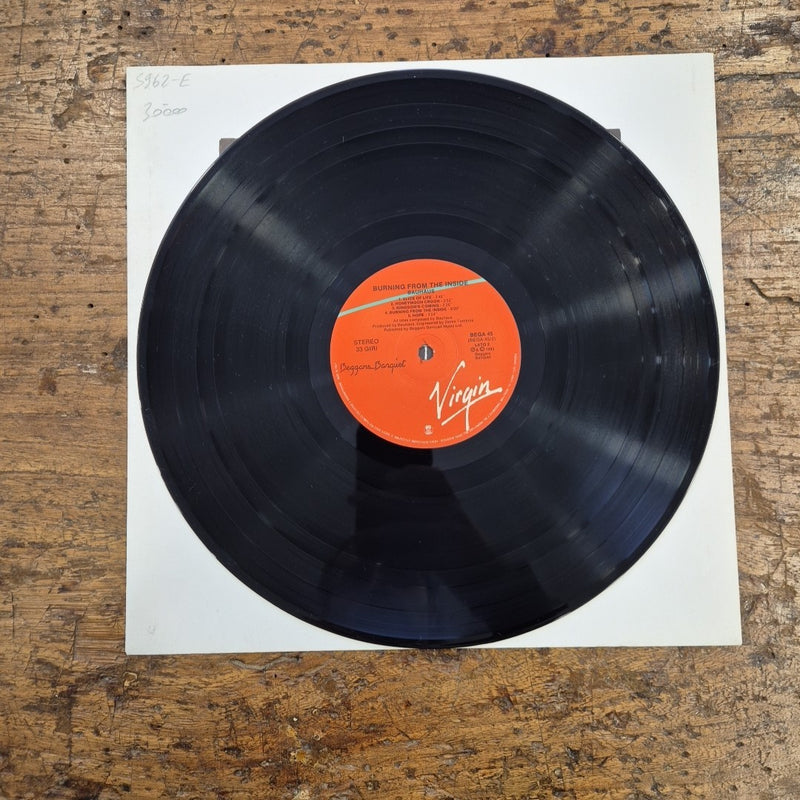 LP Bauhaus - Burning From The Inside BEGA 45 Musica Vinile Psychedelic Rock