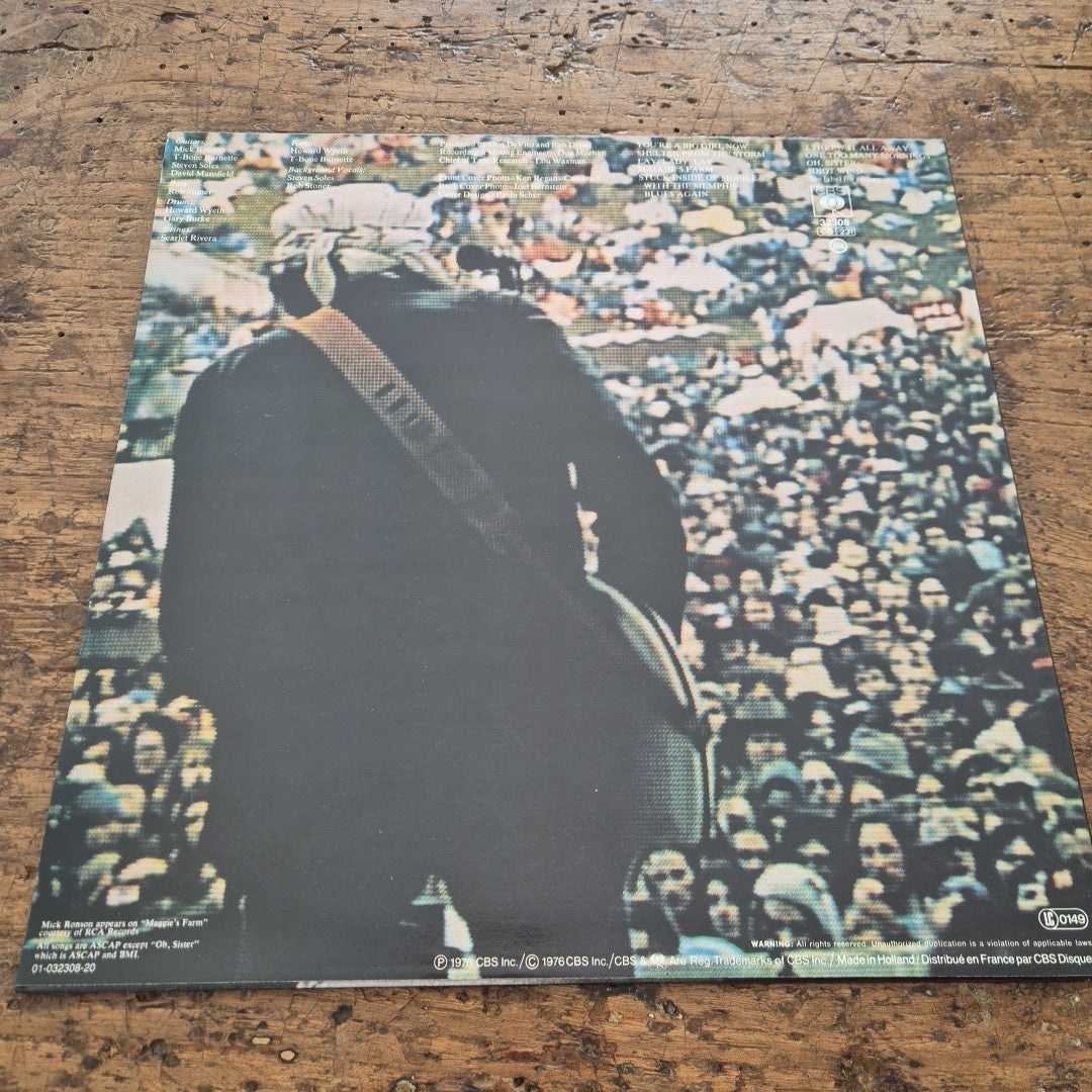 LP Bob Dylan - Hard Rain CBS 32308 Musica Rock Pop Vinile 1976 MADE IN HOLLAND
