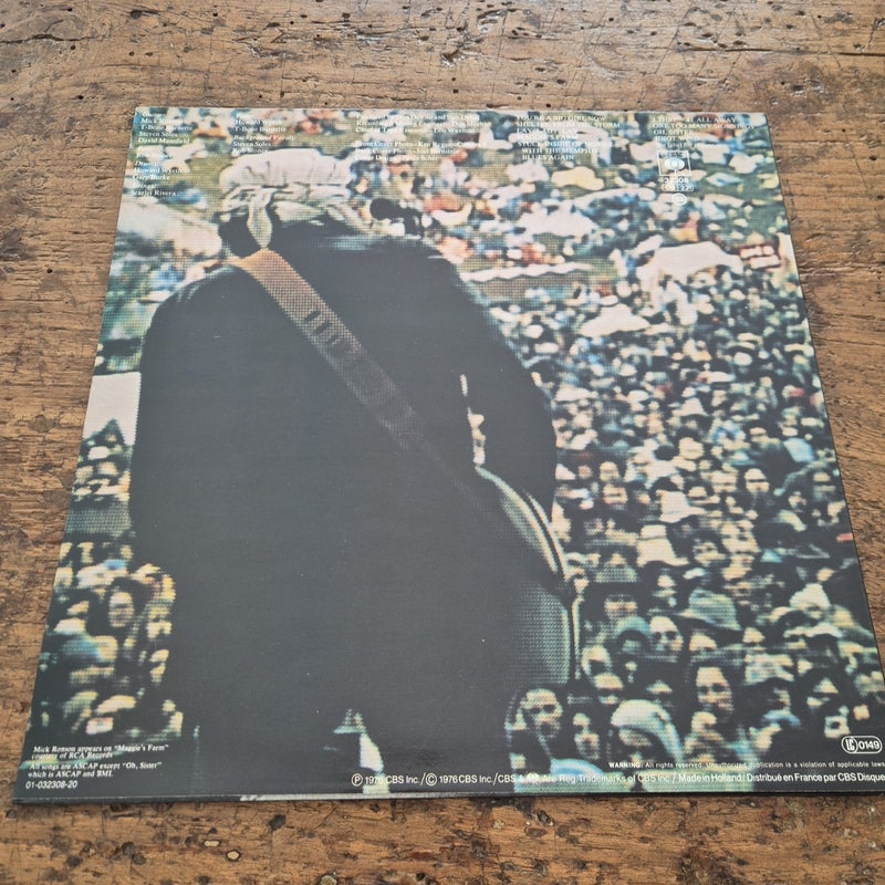 LP Bob Dylan - Hard Rain CBS 32308 Musica Rock Pop Vinile 1976 MADE IN HOLLAND