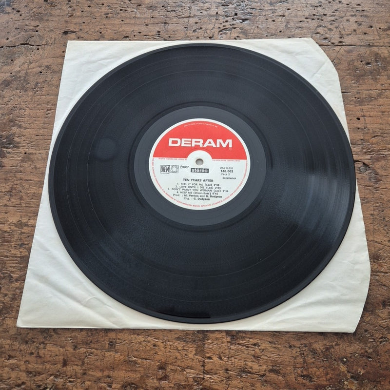 LP Ten Years After 140.002 Deram Made In France Musica Rock Vinile