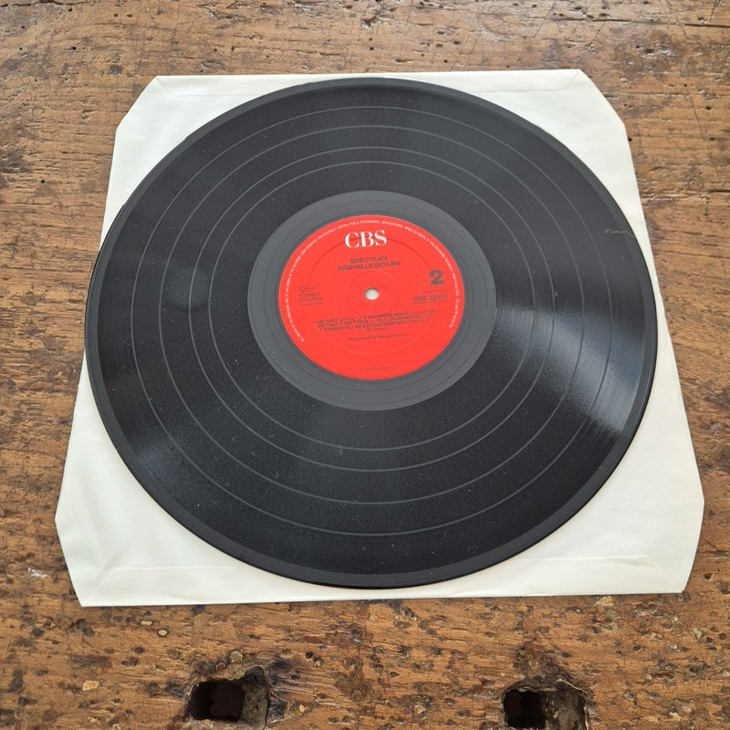LP Bob Dylan - Nashville Skyline CBS 32675 Made In Holland Musica Rock Vinile