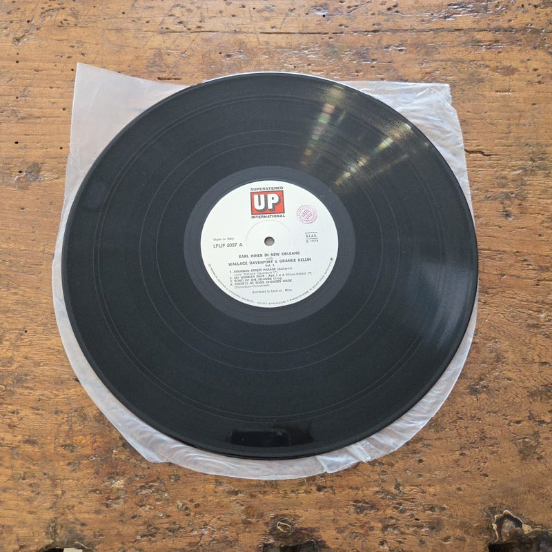 LP Earl Hines - In New Orleans With.. LPUP 5057 1975 Jazz Vinile Made In Italy