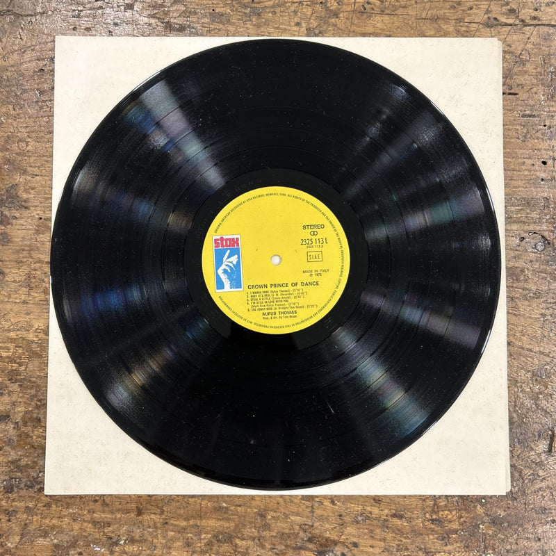 LP Rufus Thomas Crown Prince Of Dance 2325 113 Italy 1973 Funk Soul Disco Vinile