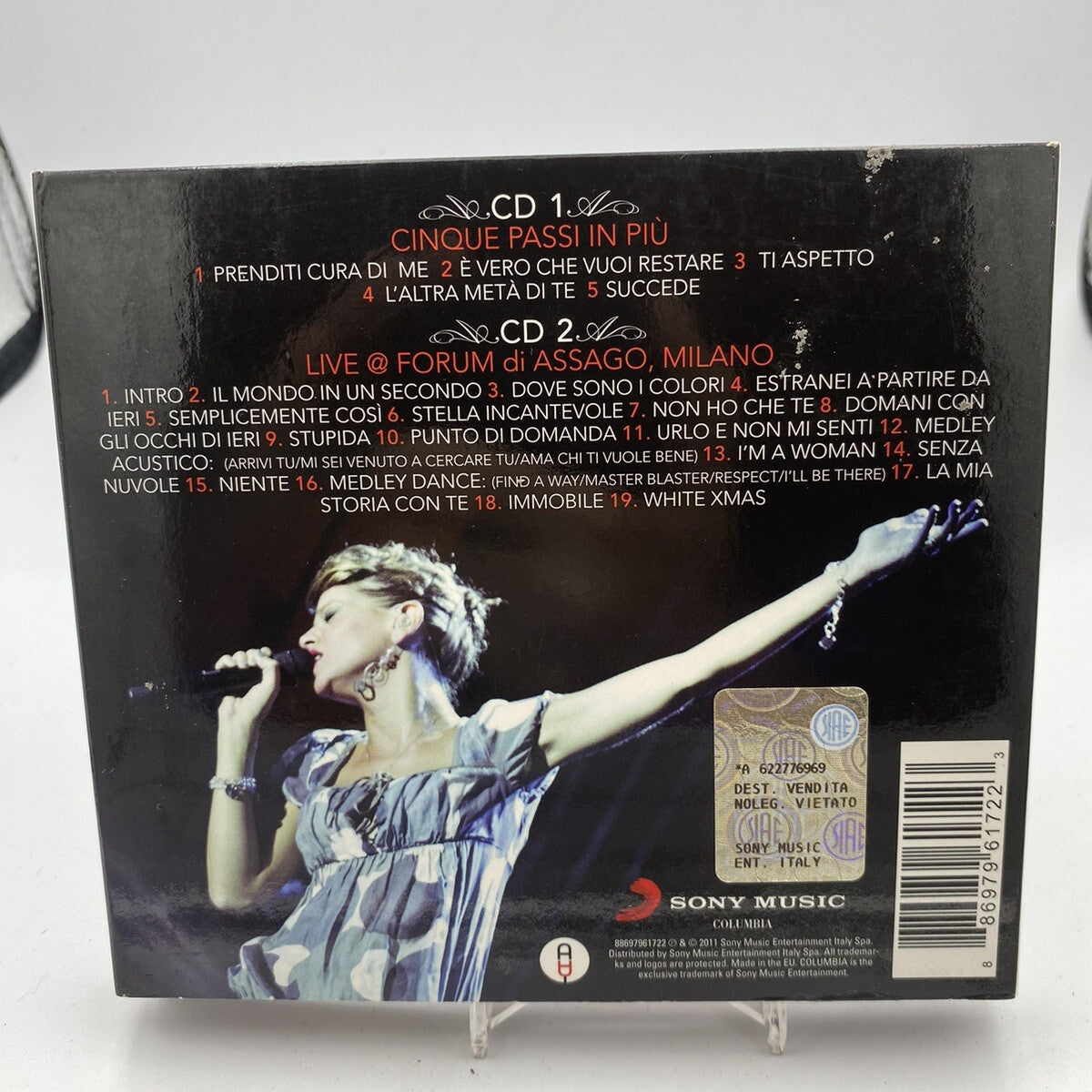 CD Alessandra Amoroso – Cinque Passi In Più Italy