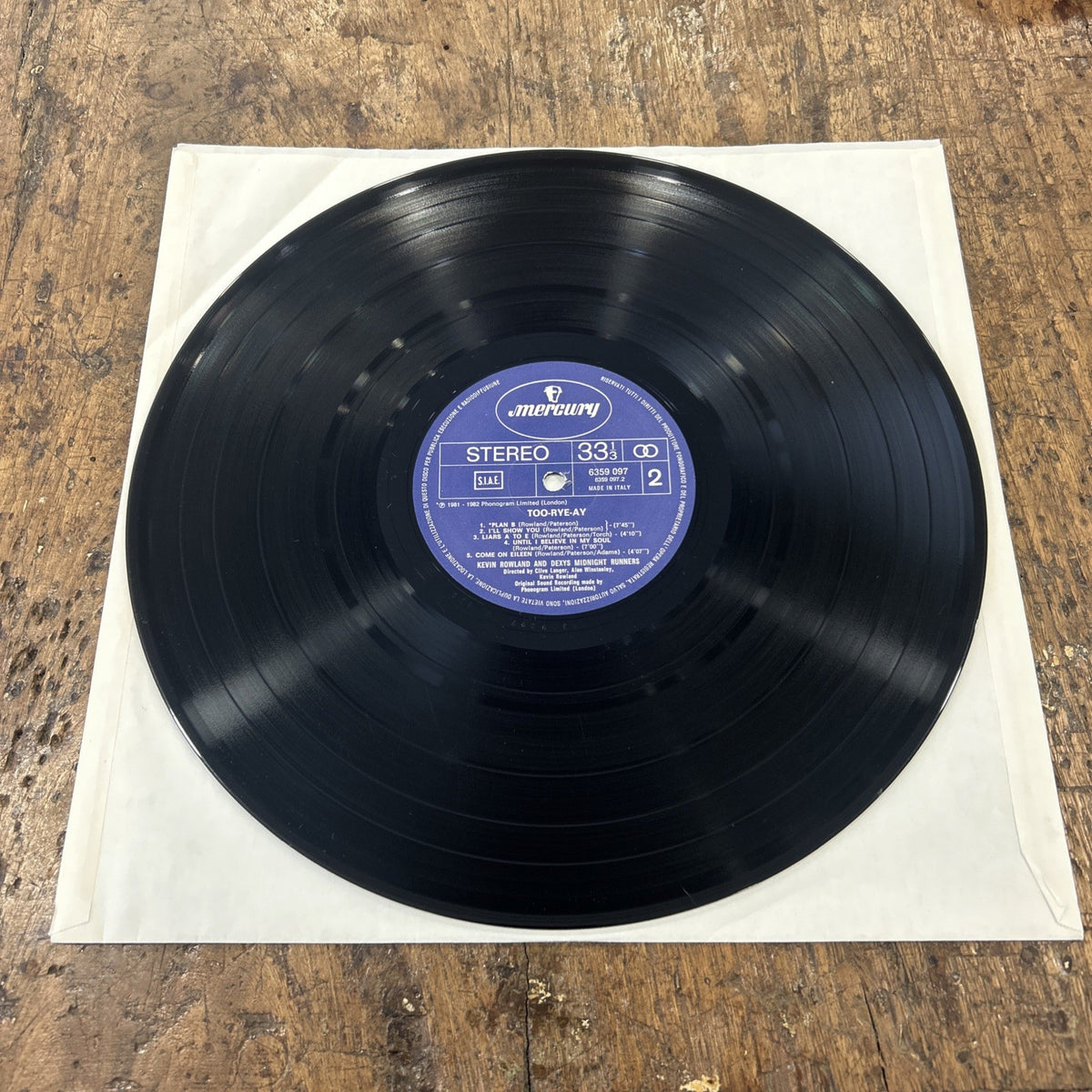 LP Kevin Rowland And Dexys Midnight Runners - Too-Rye-Ay 6359 097  Vinile Rock