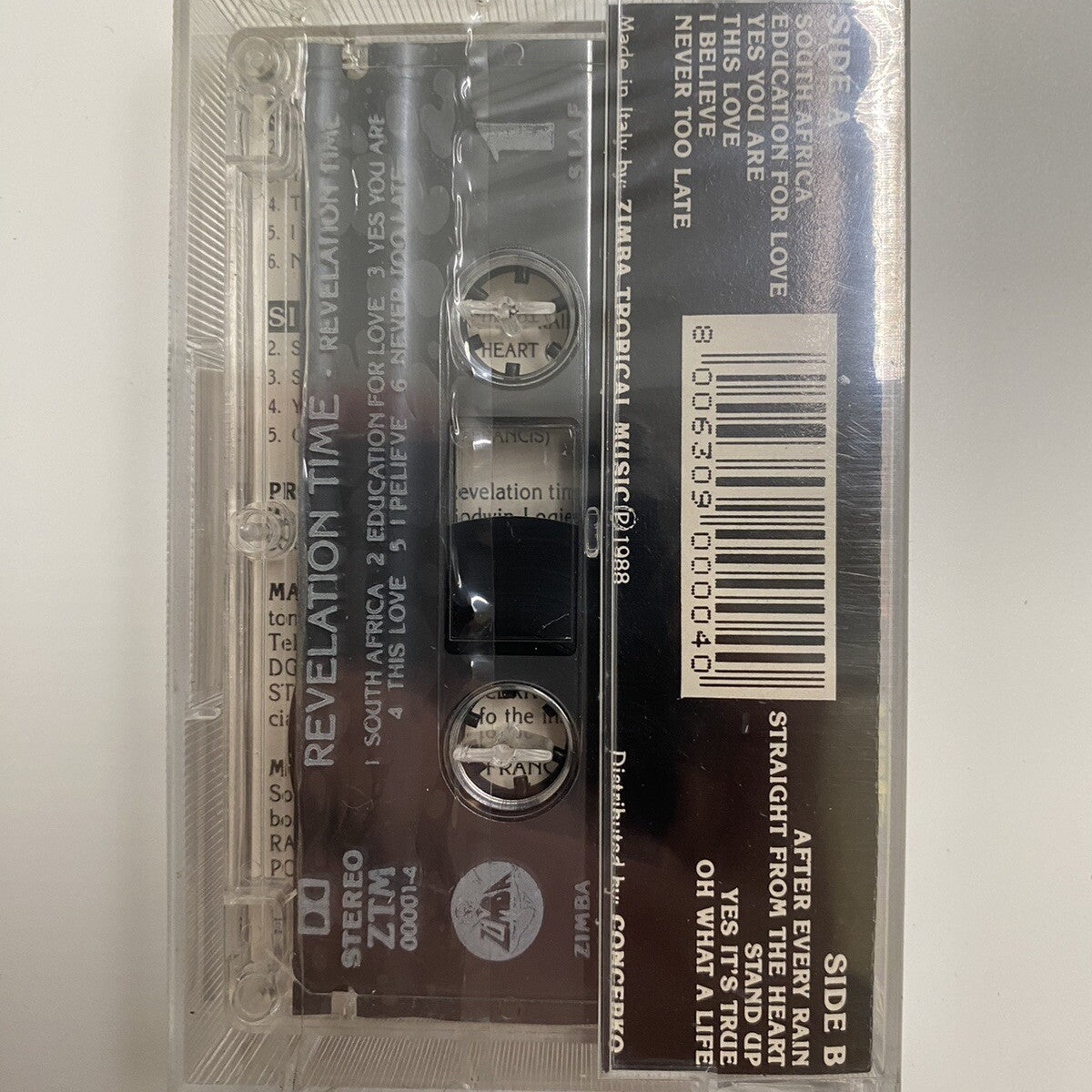 MUSICASSETTA TAPE SS Various - Limba REVELATION TIME Reggae Music