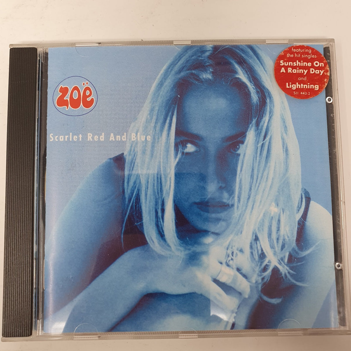 CD Zoë – Scarlet Red And Blue Polydor – 511 443-2