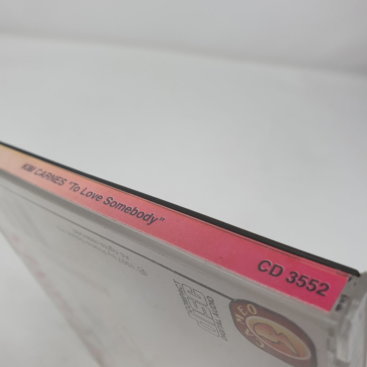 CD Kim Carnes – To Love Somebody Label:Cameo (4) – CD3552 1993