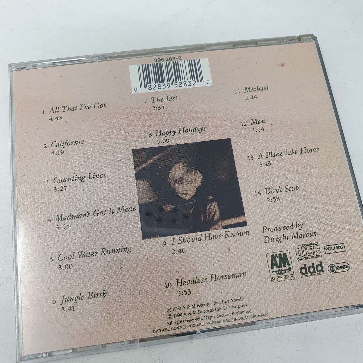 CD Wendy MaHarry Same A&M Records – 395 283-2
