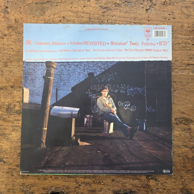 LP Tim Berne - Fulton Street Maul CBS 450548 1  Jazz Vinile 1986 Made In UK