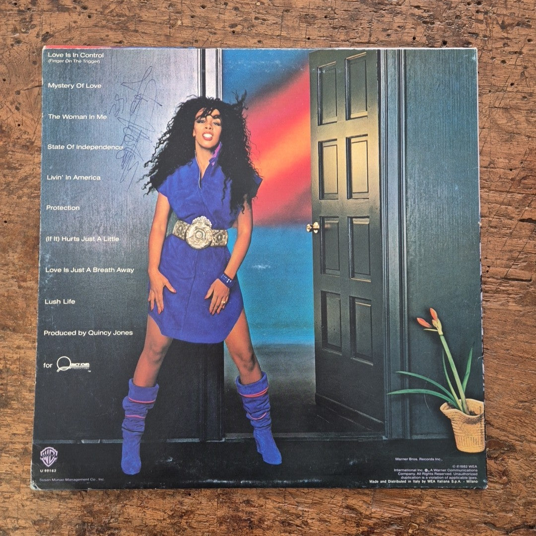 LP Donna Summer - U 99163 Wea Italiana Made In Italy Vinile Funk Soul Disco Pop