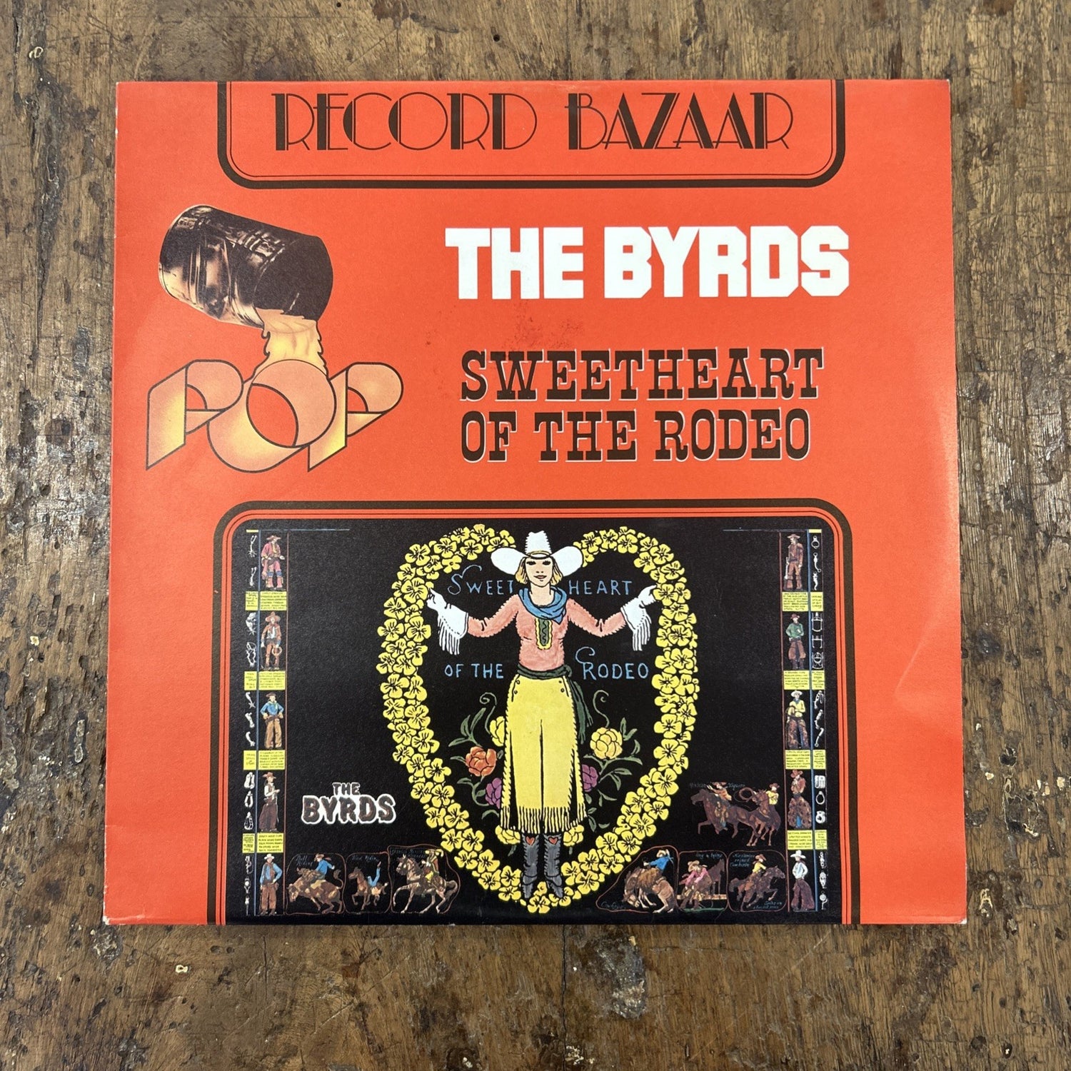 LP The Byrds - Sweetheart Of Rodeo RB 16 Made In Italy 1976 Vinile Rock