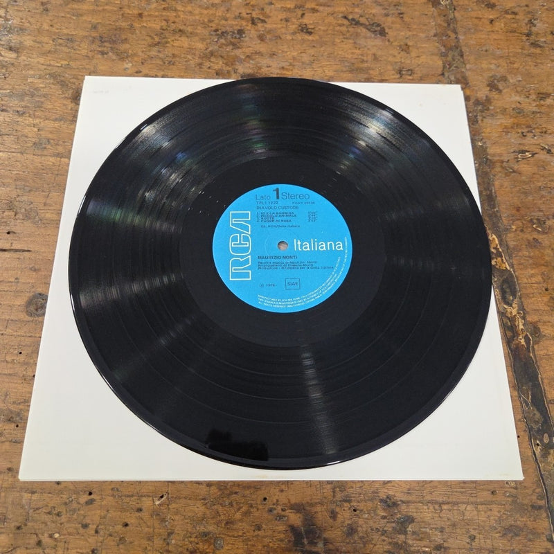 LP Maurizio Monti - Diavolo Custode TPL1-1222 1976 Made In Italy Musica Italiana