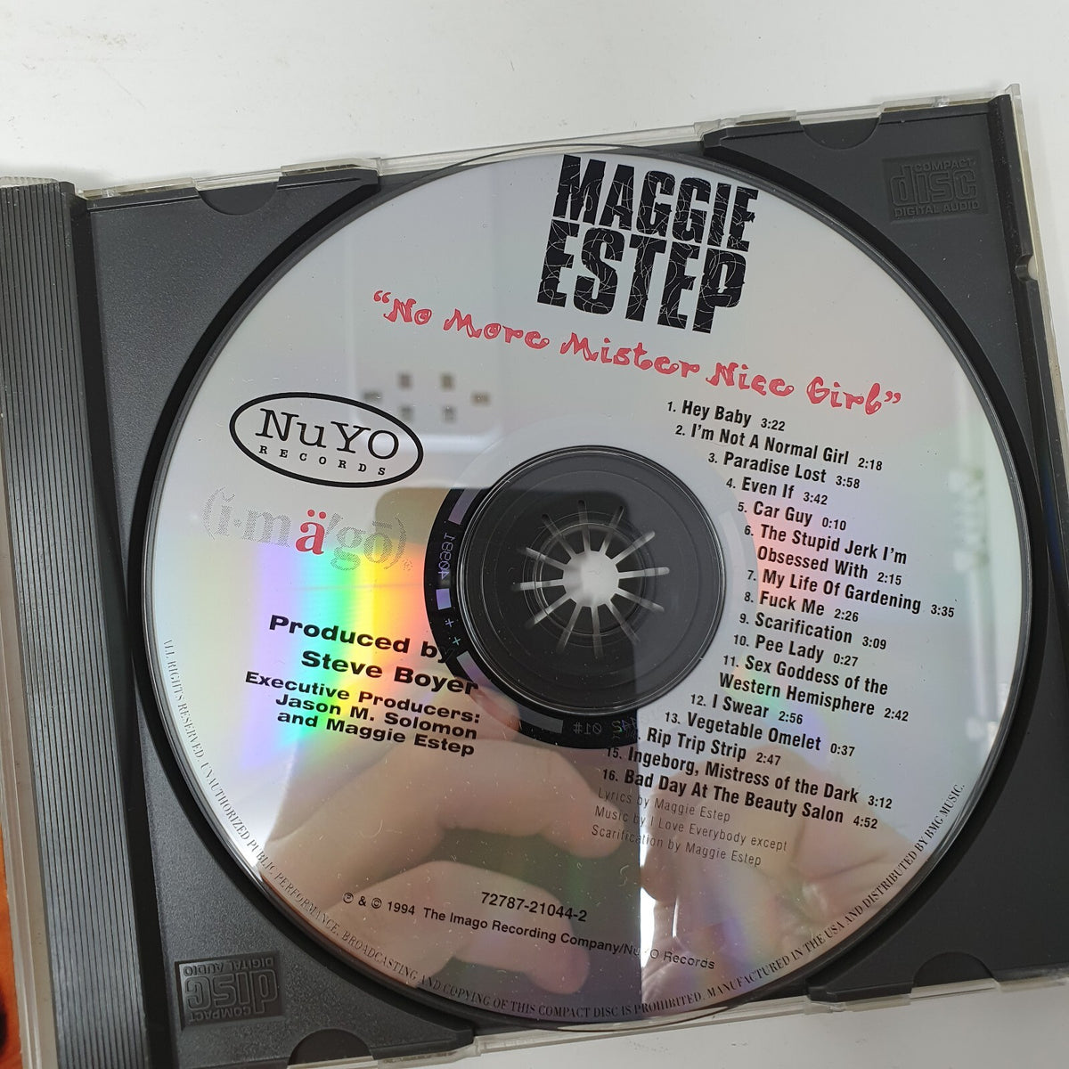 CD Maggie Estep – No More Mister Nice Girl Imago – 72787