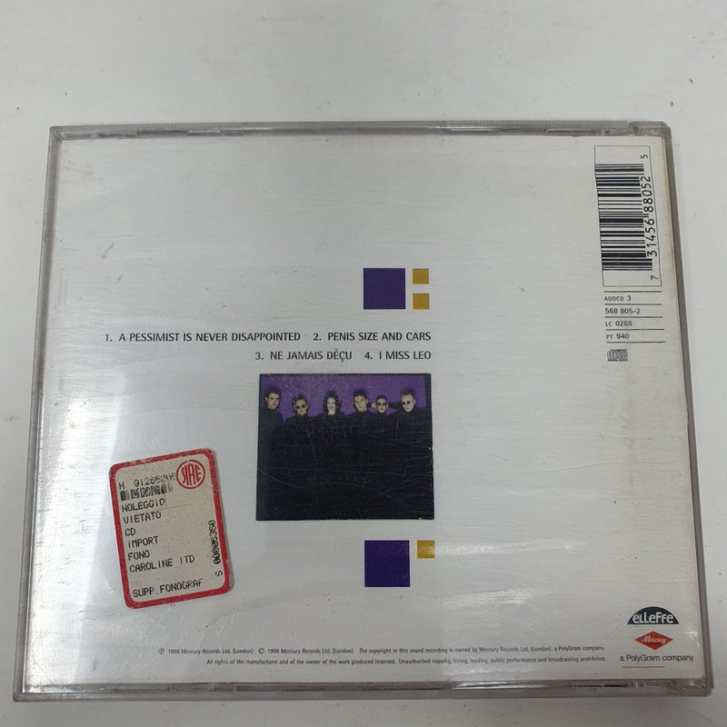 CD theaudience – A Pessimist Is Never Disappointed Single Ep 1998