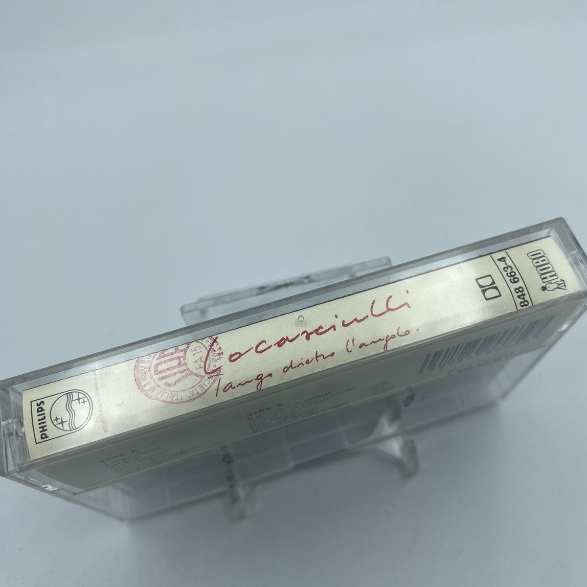 MUSICASSETTA Tape VG Mimmo Locasculli Tango Dietro L’angolo Italy