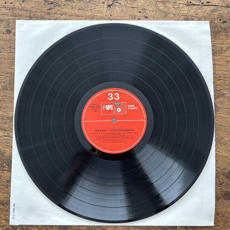 LP Joe Pass - Intercontinental CRM 738 Made In Germany  Vinile Jazz