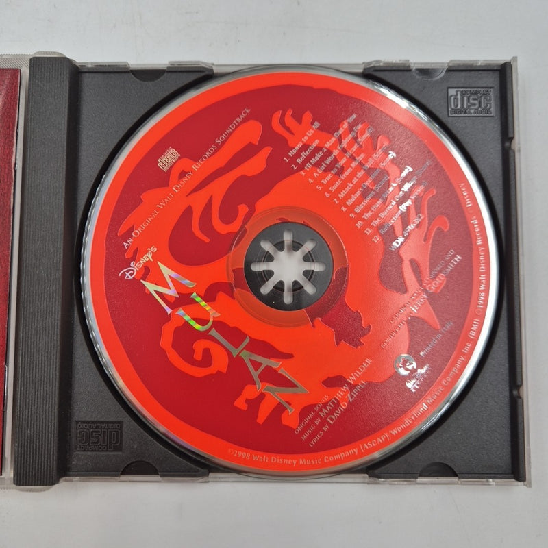 CD Mulan Disney Original Sound Track Jerry Goldsmith WDR 4916382david Zippel