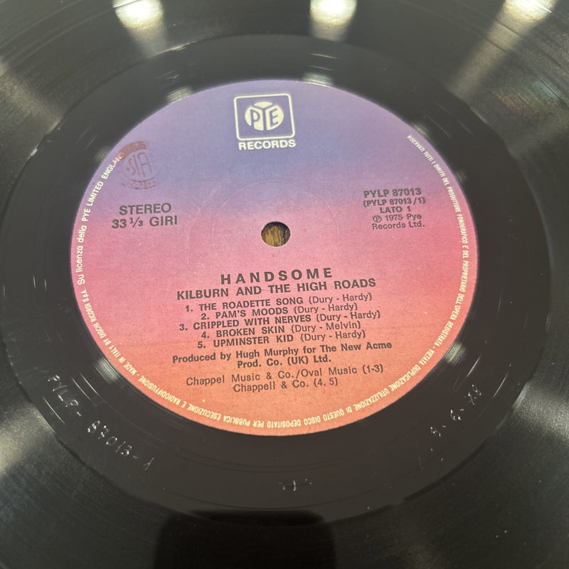 LP Kilburn And The High Roads - Handsome PYLP 87013 Pye Records Vinile 1975 Rock