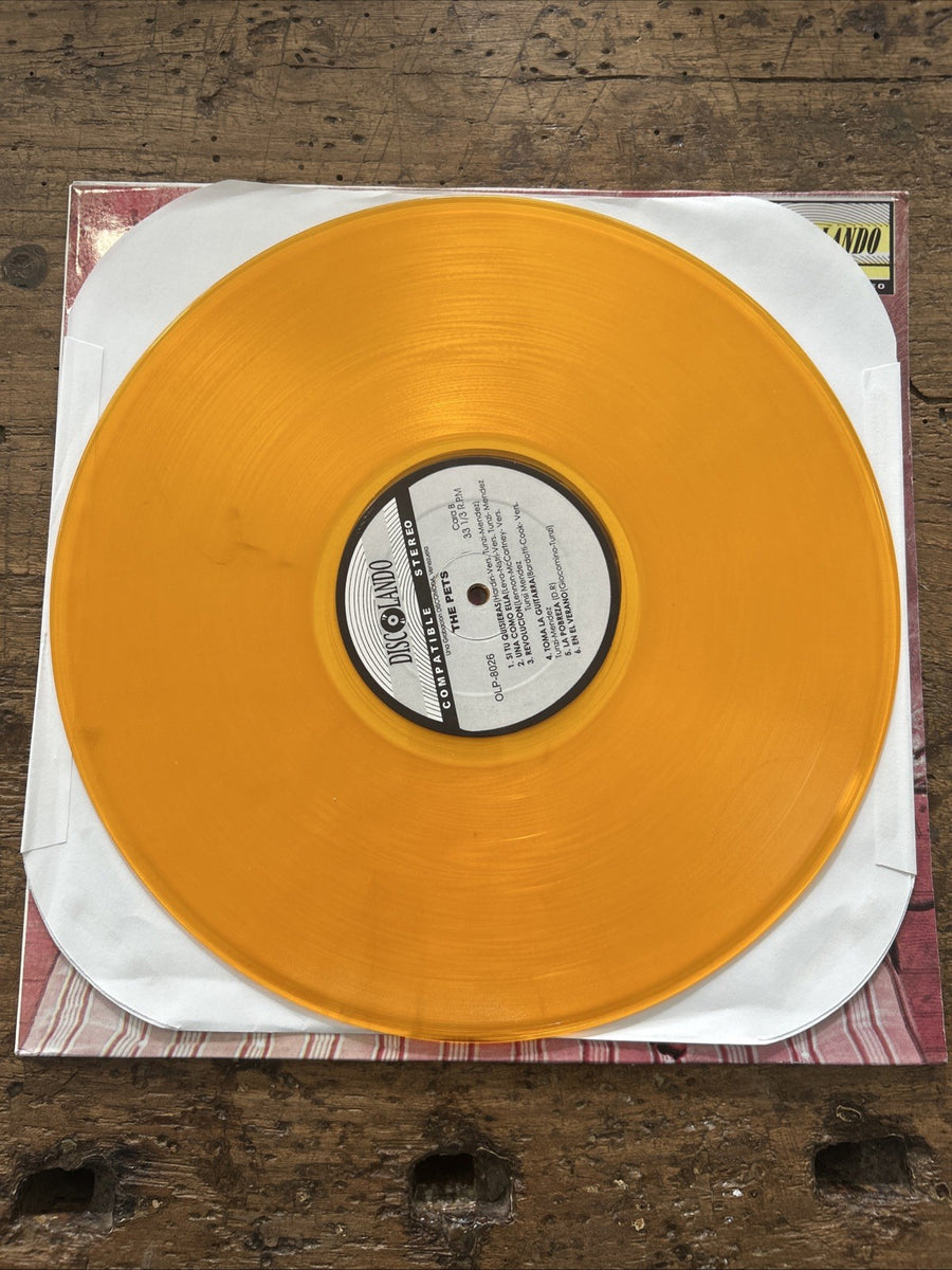 LP The Pets - Discolando OLP - 8026 Vinile Musica Rock Psichedelica