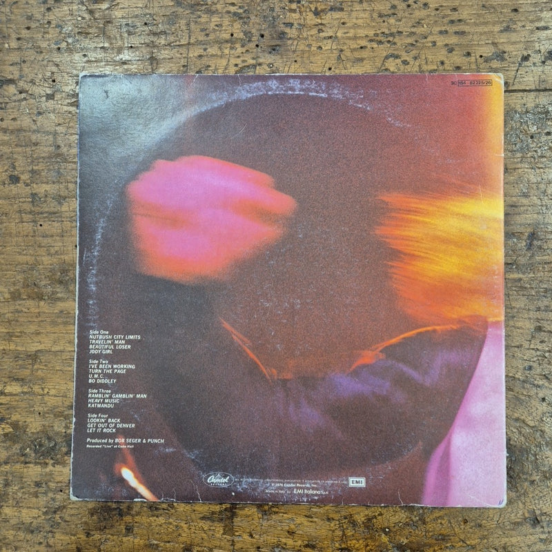LP Bob Seger - Live Bullet Capitol Made In Italy 3C 154-82226 Rock Vinile
