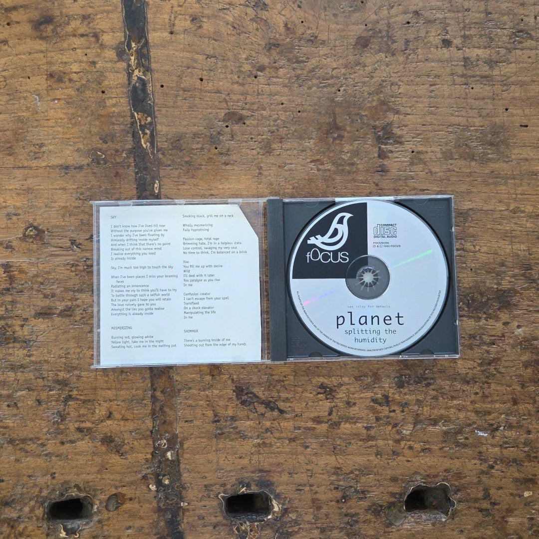 CD Planet - Splitting The Humidity FOCUSCD6 1995 Musica Metal
