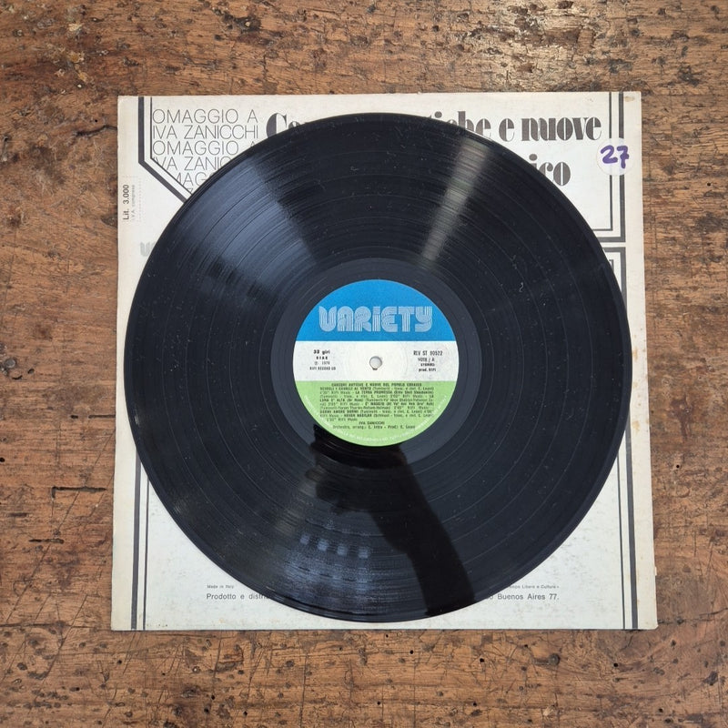 LP Iva Zanicchi - Canzoni Antiche E Nuove Del Popolo Ebraico Musica Italiana