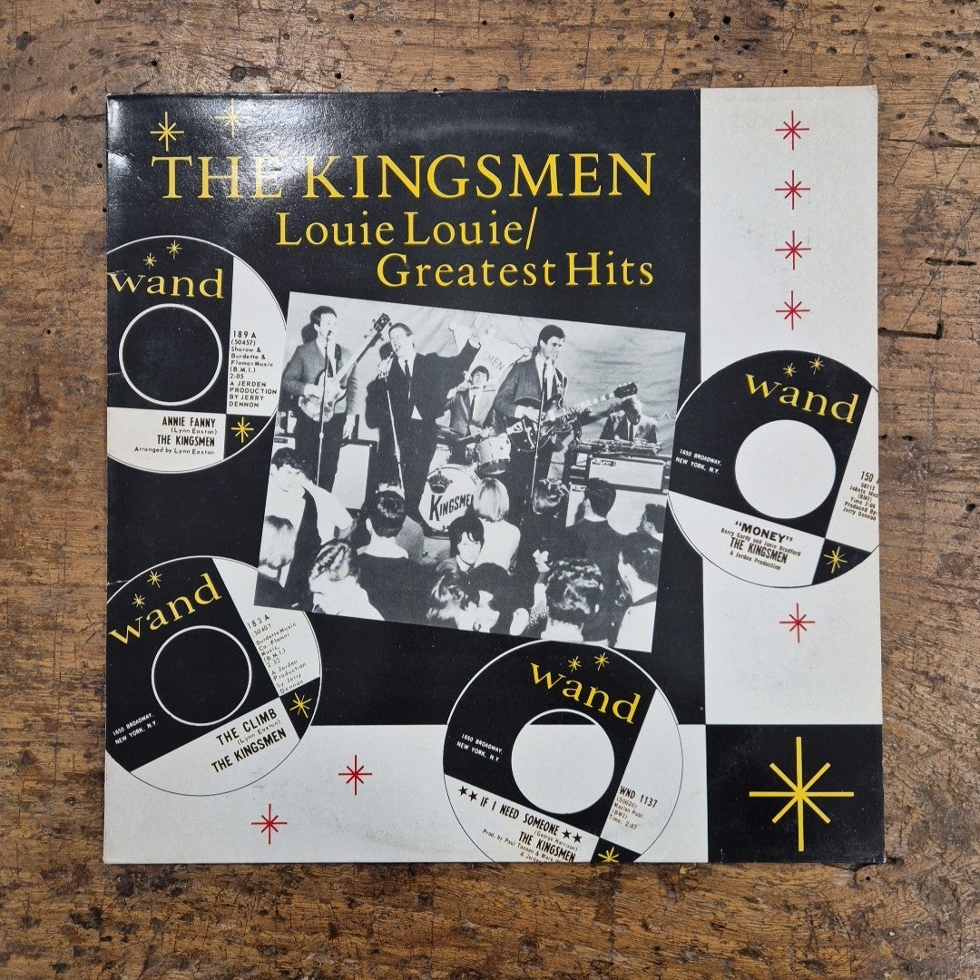 LP The Kingsman - Louie Louie / Greatest Hits LIK 6 Musica Rock Vinile