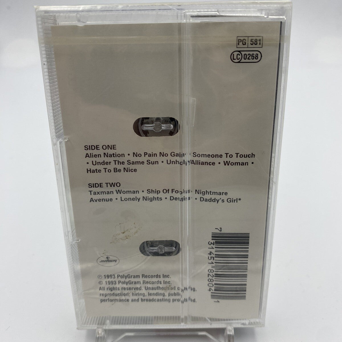 MUSICASSETTA Tape SS Scorpions – Face The Heat 1993 Rock Hard Rock