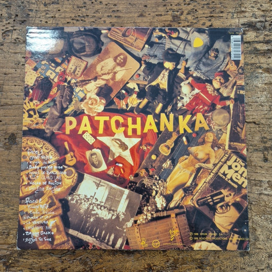 LP La Mano Negra - Patchanka PM262 70724 Made In Italy Musica Rock Vinile