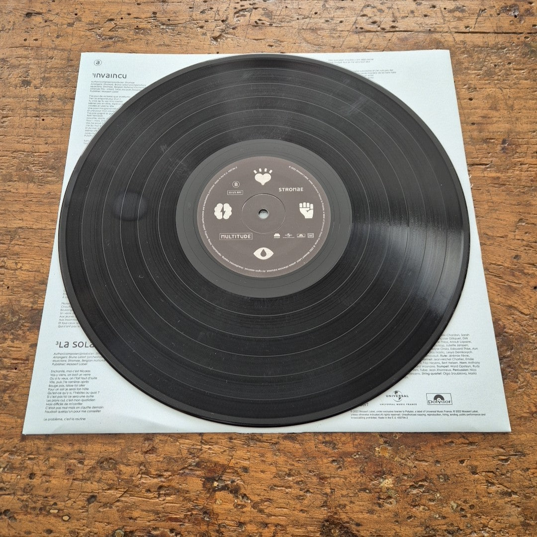 LP Stromae - Multitude 450794-2 Made In Eu Gatefold Pop Vinile 12
